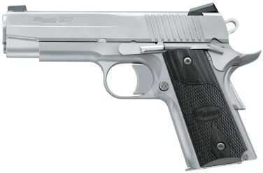 Sig Sauer 1911 Compact 45 ACP RCS Alloy Duotone 7 Round Semi Automatic Pistol 1911CO45TSSRCS